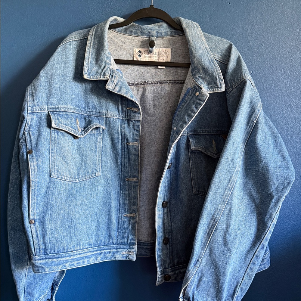 Columbia Blue Denim Jacket